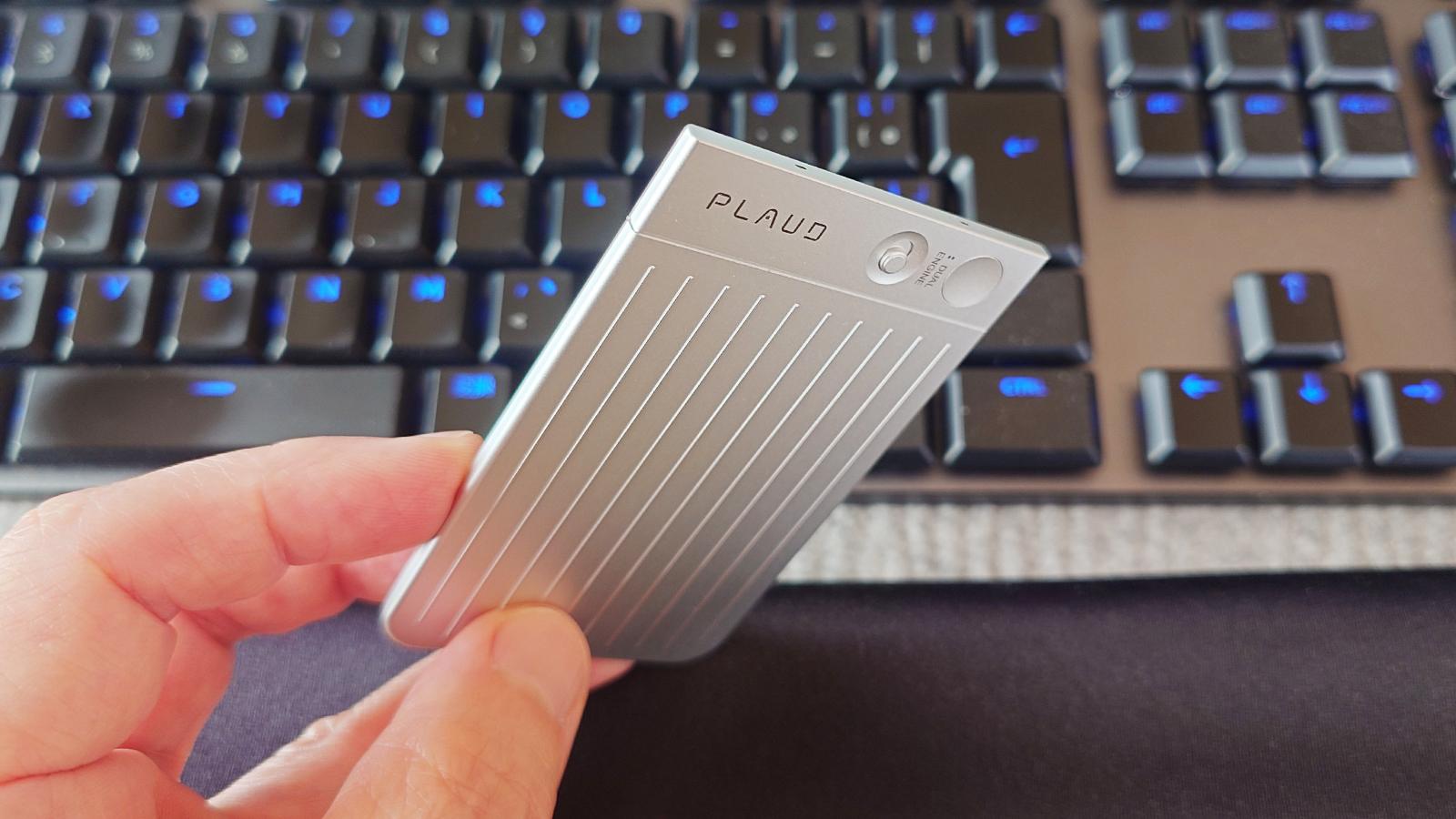 PLAUD NOTE (プラウドノート) ブラック AIボイスレコーダー「PLAUD