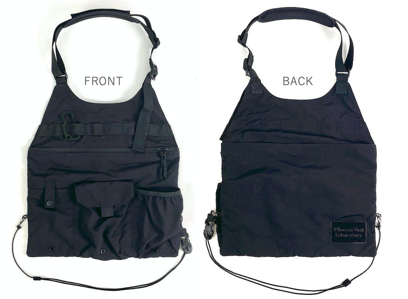 Hanging Storage Vest 別注machi-ya アウトドアの新必需品！ 首から下げるだけの「Hanging Storage Vest