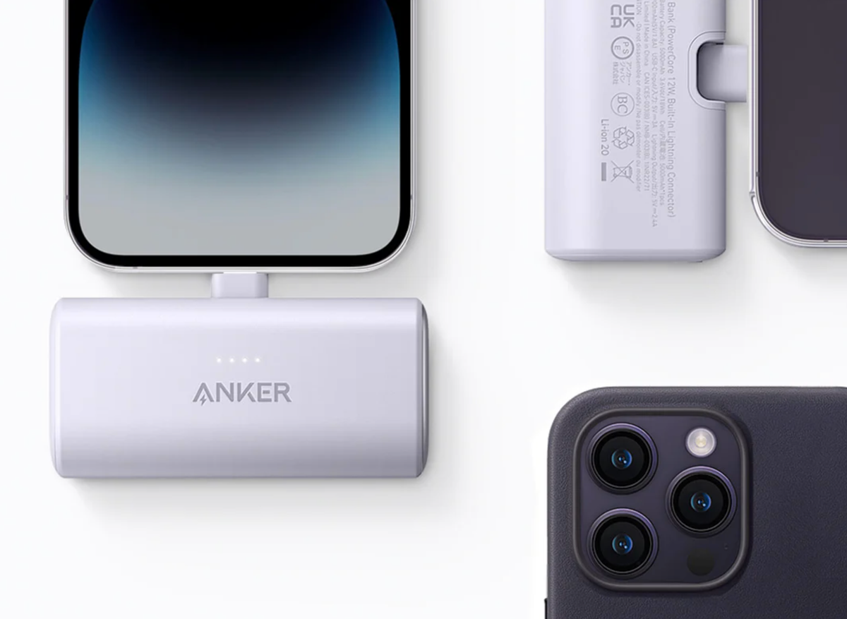 ケーブルいらずのモバイルバッテリー「Anker Nano Power Bank」で