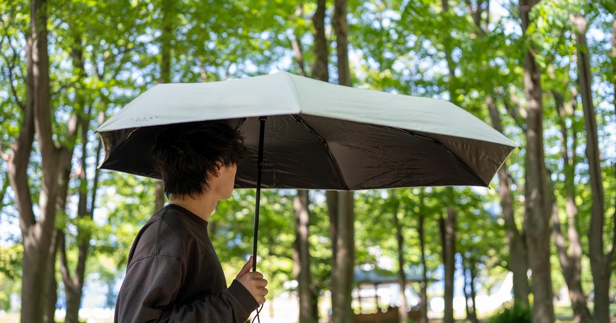 影が大きいから猛暑にも助かる！ 雨にも強いユニーク形状の高機能