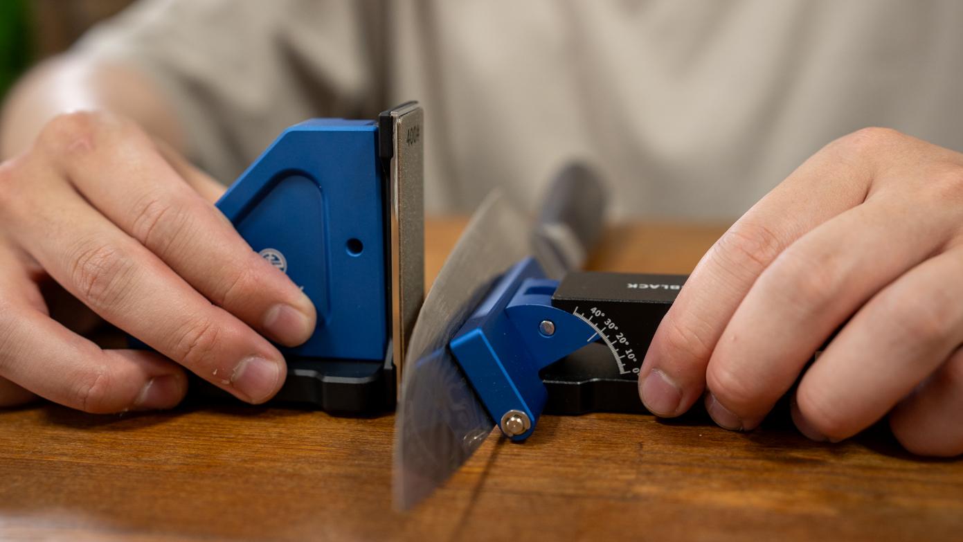 EDGBLACK Knife Sharpener Flex シャープナー EDGBLACK Knife Sharpener Flex 片刃も砥げる転がす砥石