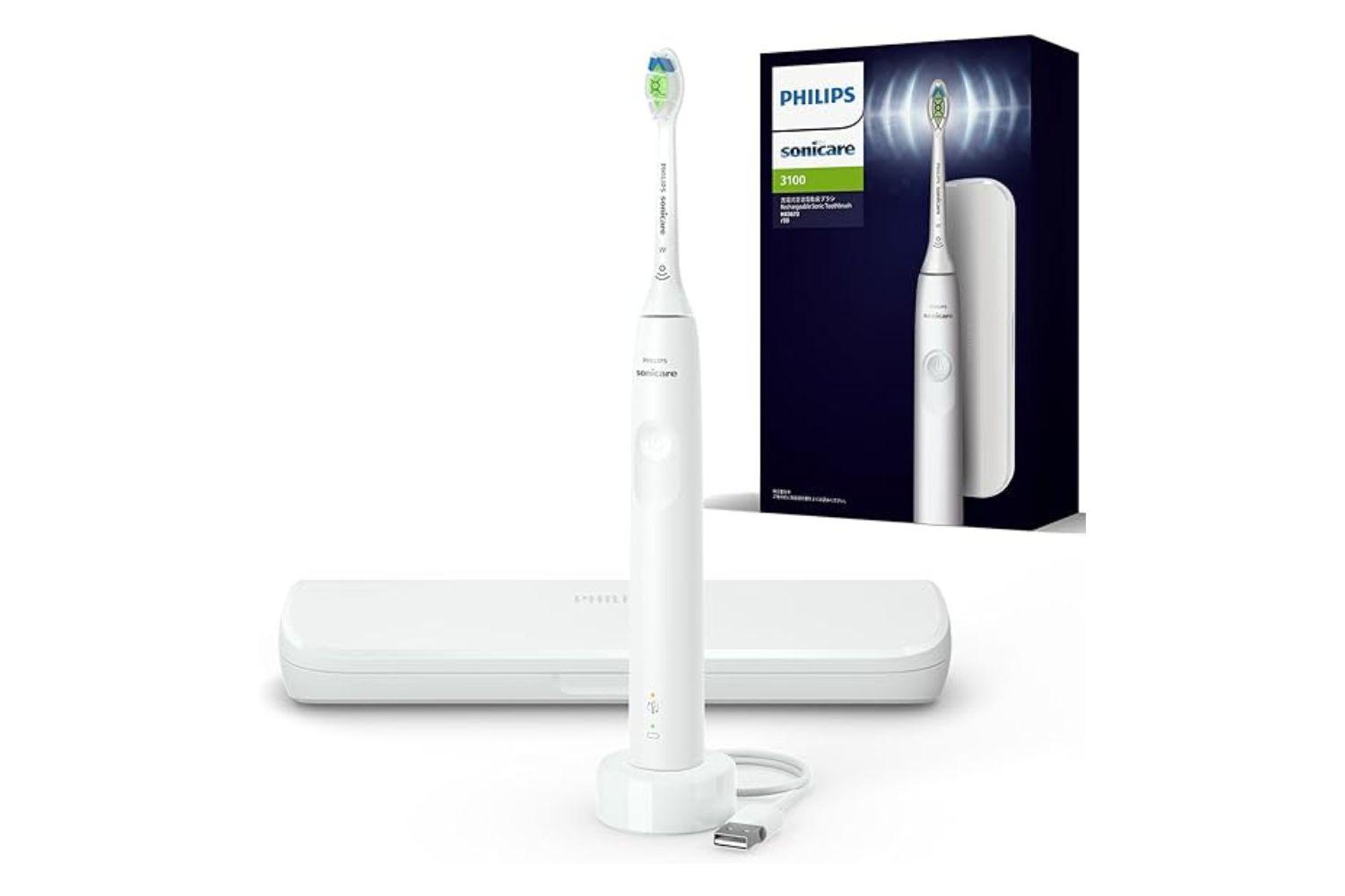 Philips Sonicare電動歯ブラシ 純正ブラシ トラベルケース付き