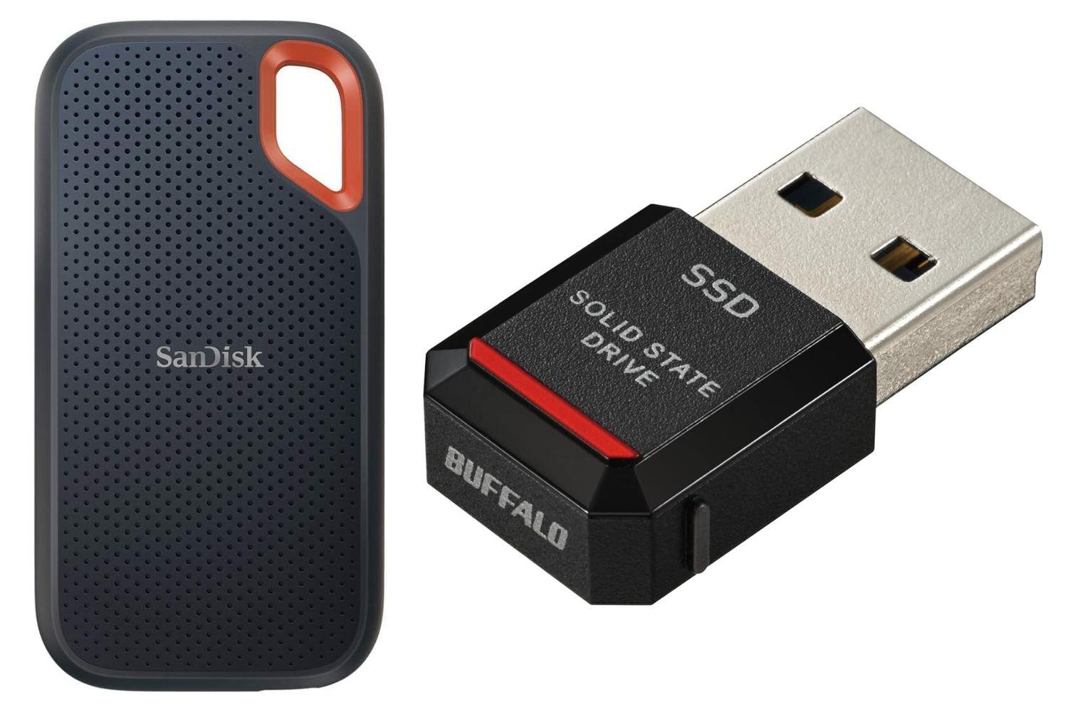 バッファロー(BUFFALO) SSD-PHP2.0U3-BA USB 苦しく 3.2(Gen2) 対応 外付けSSD 2TB