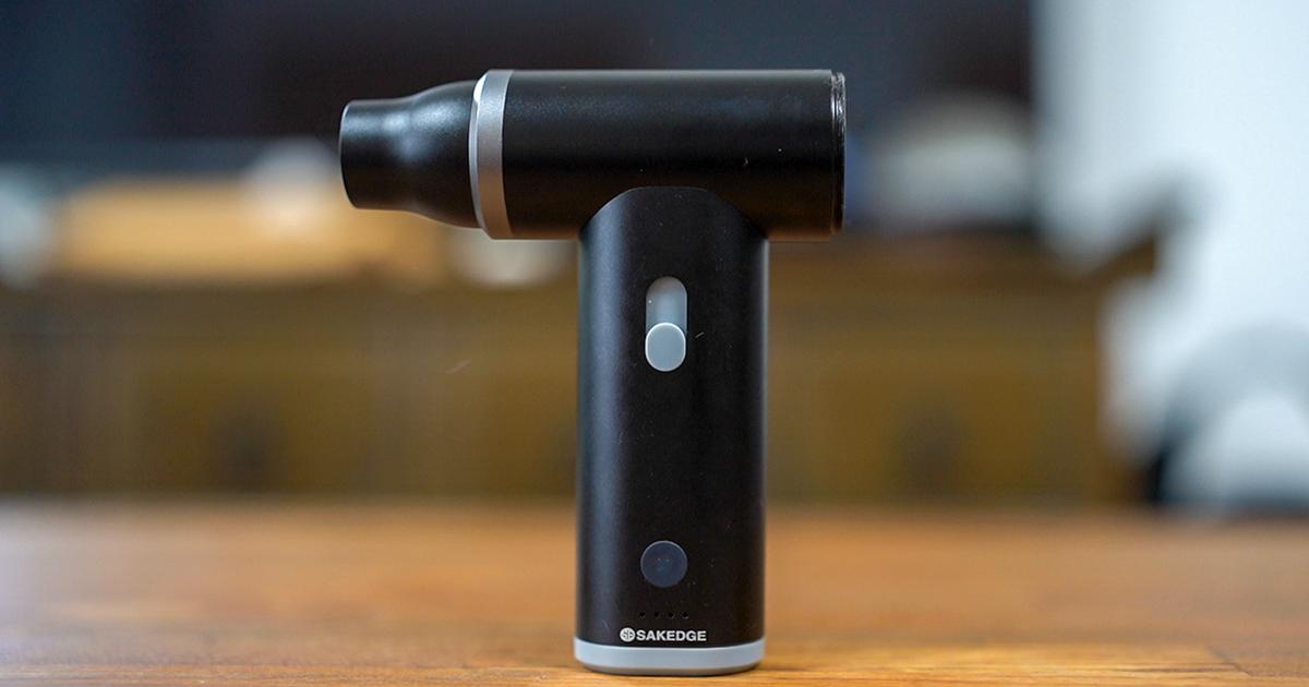【再値下げ】SAKEDGE 2wayコンパクトクリーナーLuxe アルミ合金製で耐久性にも期待！ 小さいのにハリケーン級の強風