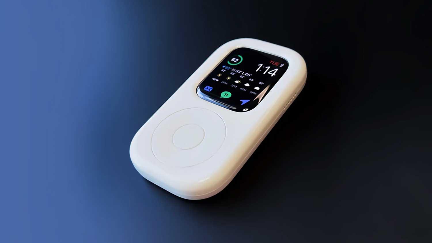 Apple WatchをクラシックなiPodに変身させる「Tiny Pod