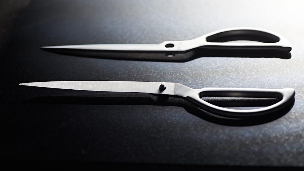 未使用品包丁にも変身するキッチンバサミステンレスSUS420J2