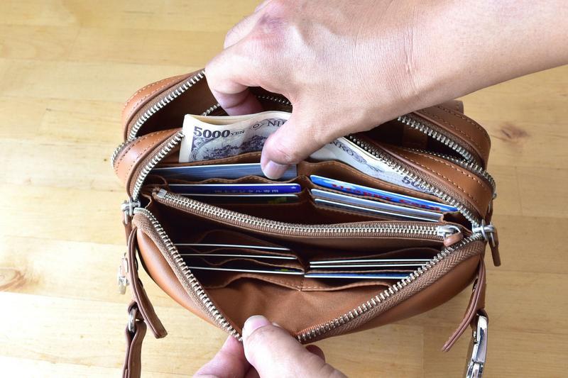 セット販売です。カメラ・ボディバッグ・お財布 お財布機能/マチ付き ボディバッグ – Liscia（リーシャ）本店