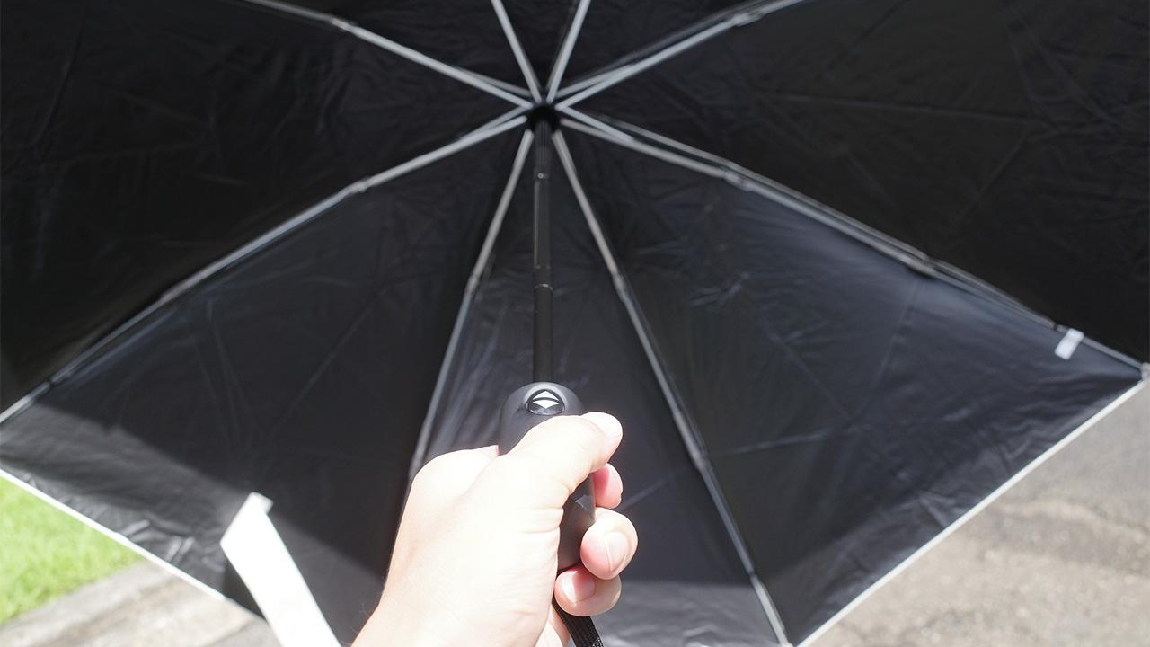 Amazon.co.jp: 折りたたみ傘 日傘 晴雨兼用 UVカット ストライプ
