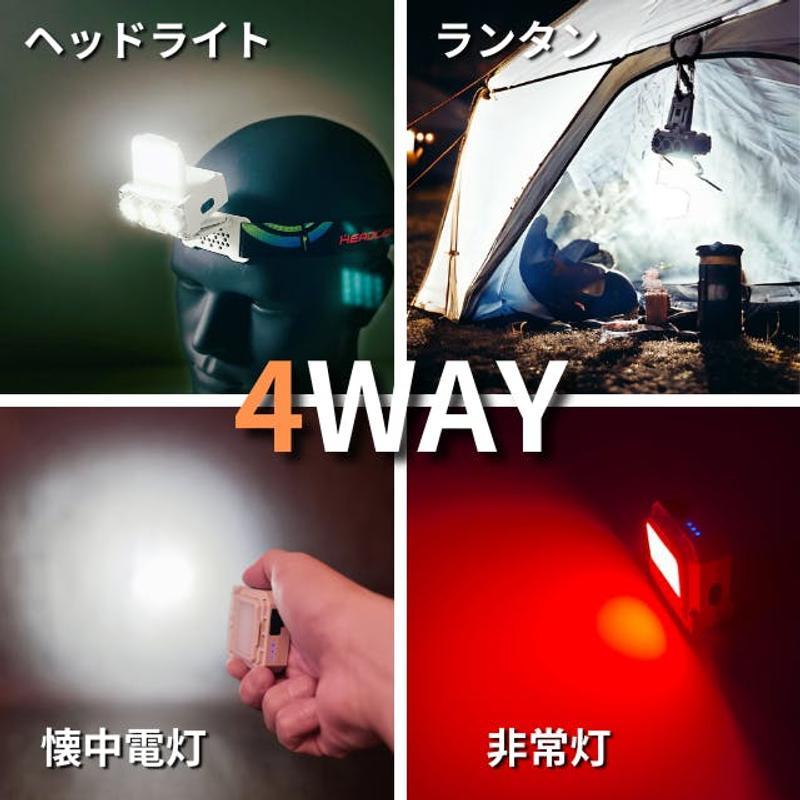 1300ルーメンの圧倒的な明るさ！災害時にも活躍するヘッドライトが