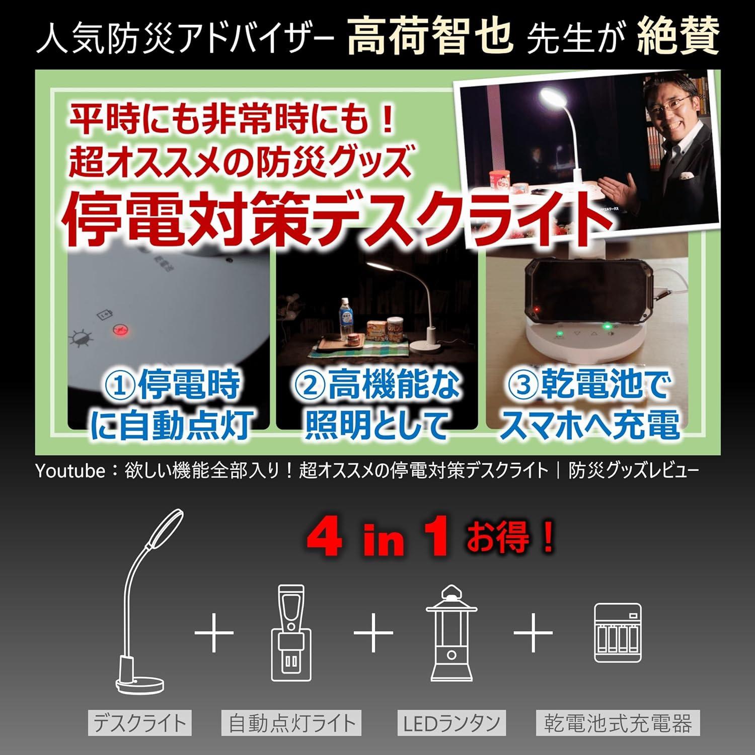 専用ページです。 災害発生時のために開発されたセンサーライト! 非常時自動点灯式