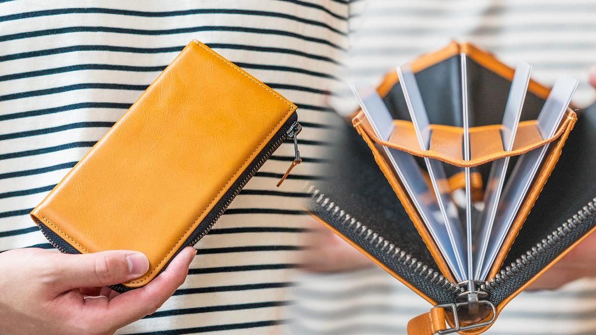 カードや領収書が多い人は必見！ 技アリギミック満載で大容量でも 