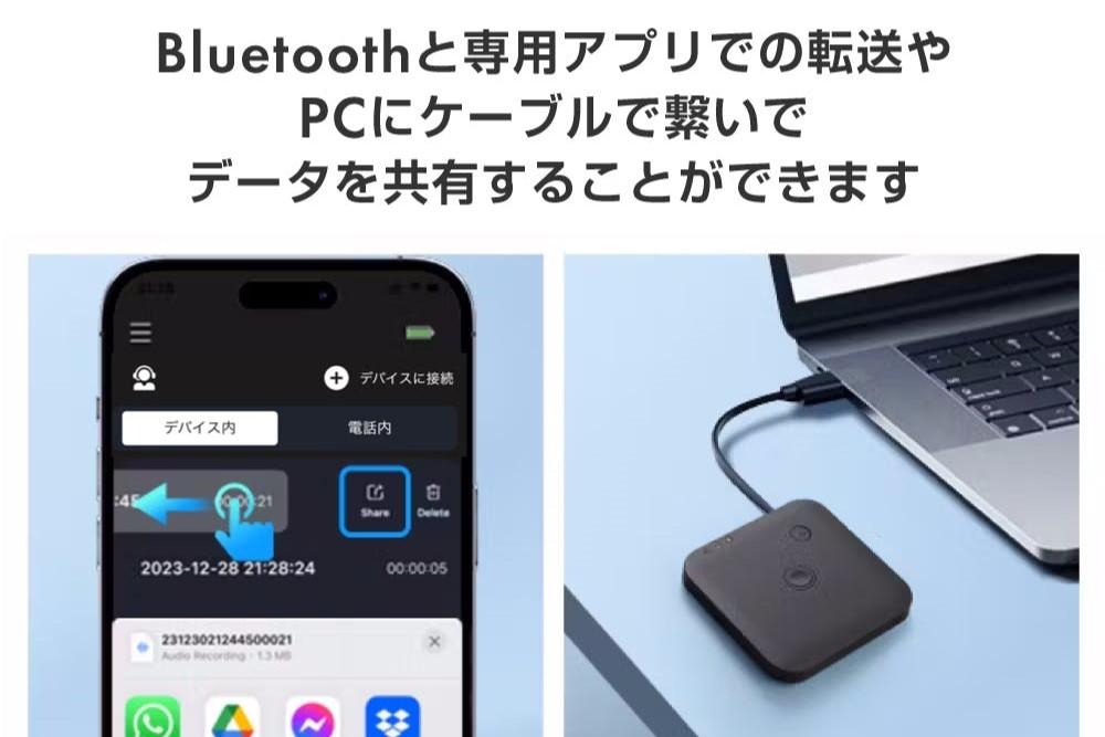 月600分無料のAIパワー。ChatGPT4o連携ボイスレコーダーを使い