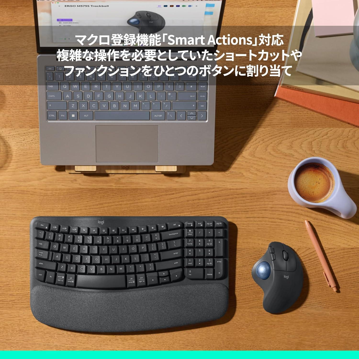 504516 ロジクール 静音 ワイヤレス トラックボール マウス Amazon.co.jp: ロジクール 静音 ワイヤレス トラックボール