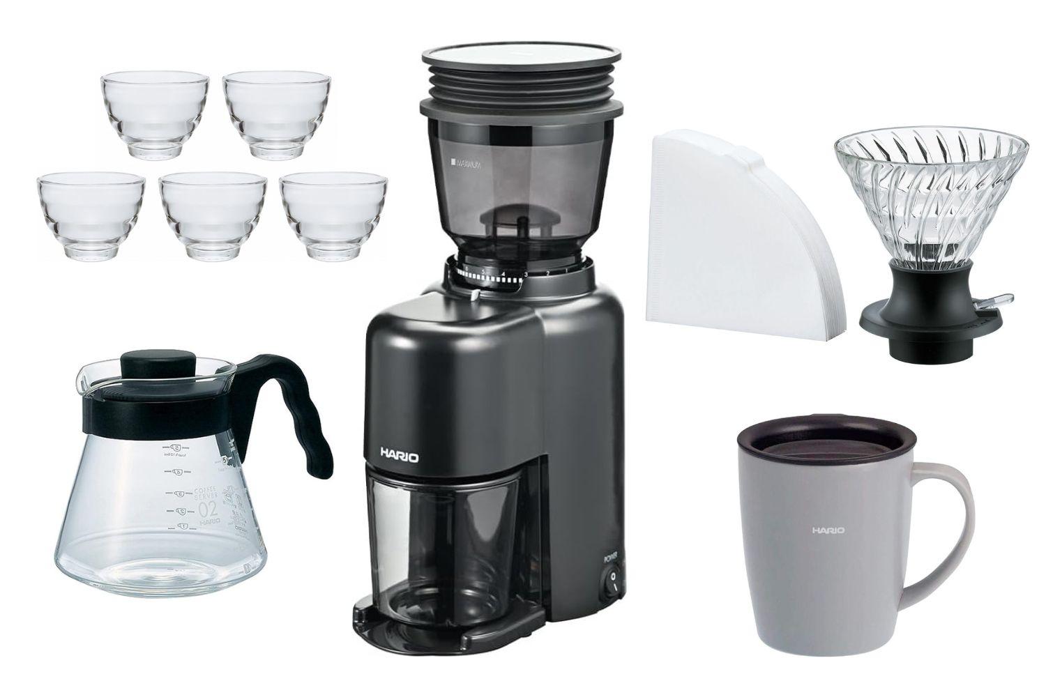 HARIO ハリオ V60 電動コーヒーグラインダーコンパクト EVC-8B HARIO(ハリオ) V60 電動 コーヒーグラインダーコンパクトN コーヒー