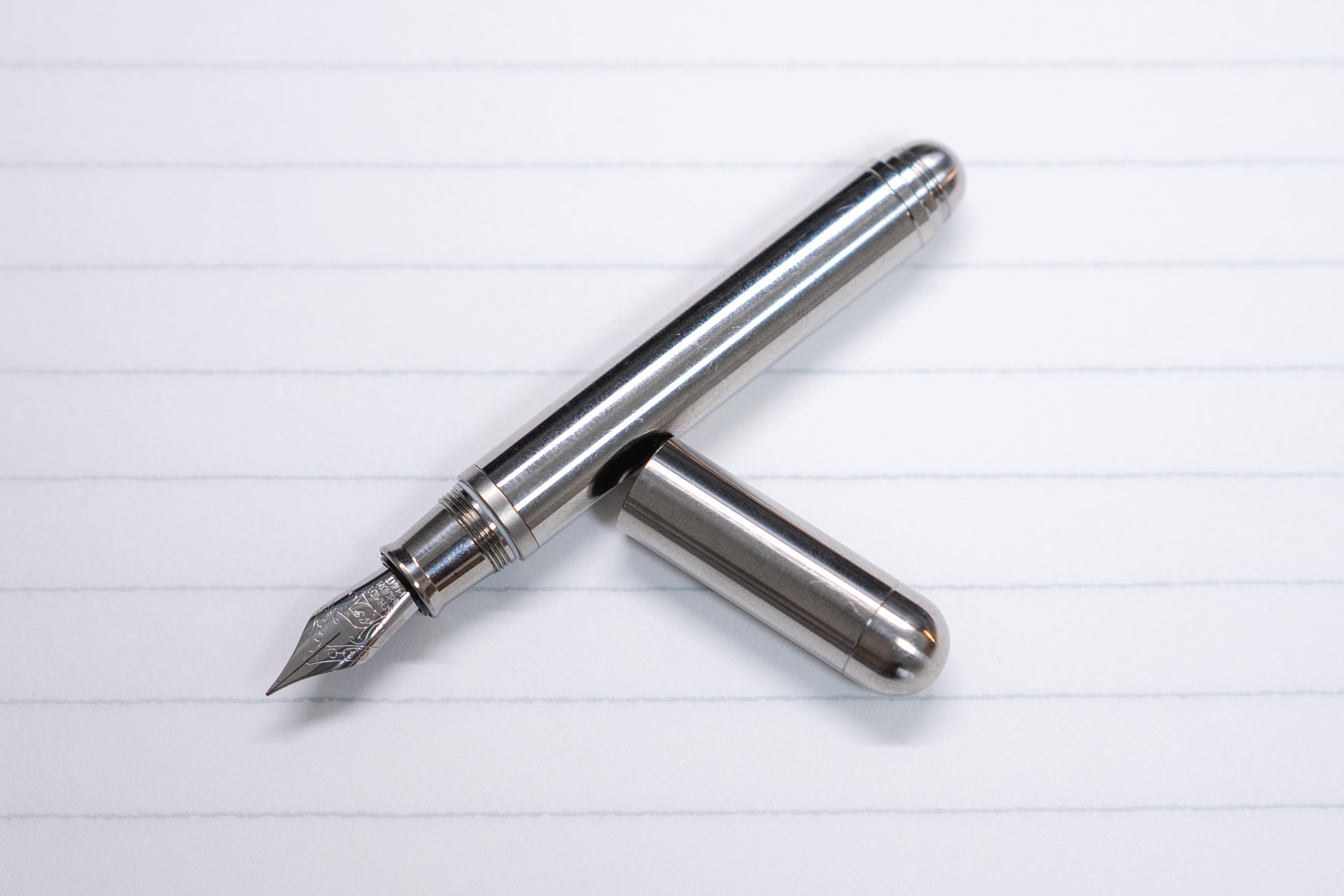 【美品】TIMAZE / チタン万年筆：TP4-V2 ( EF極細 ) GRAY Timaze_TP4mini-42_480x480.png?