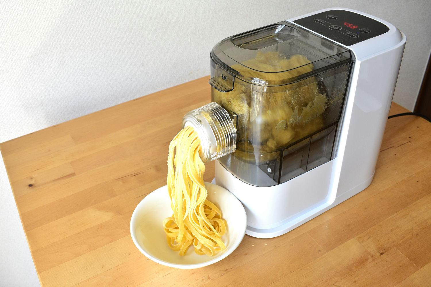 たった10分で完成。生パスタ全自動化マシンで食卓の幅が広がった