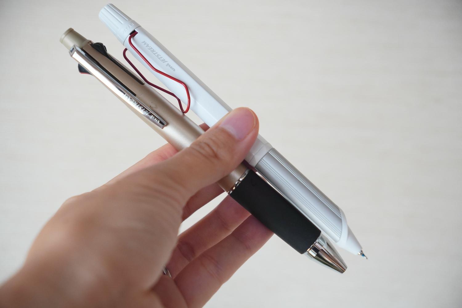世界初の0.28mmの書き味とは？見た目も細くスマートなJETSTREAM EDGE3