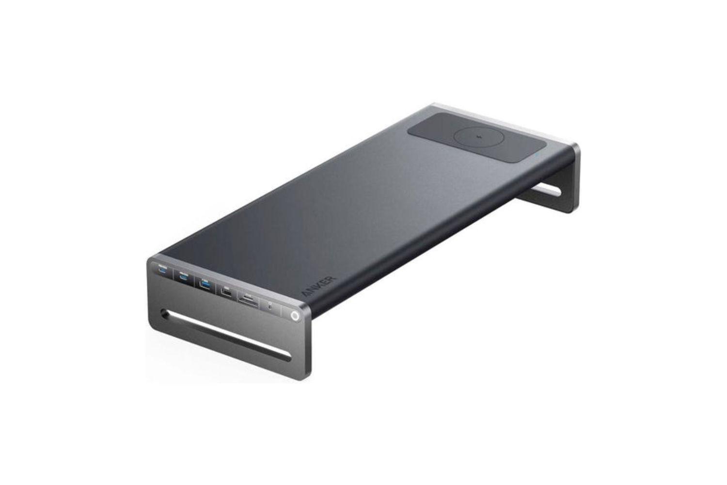 デスク配線整理の神ツール！ Ankerのモニター台×USB-Cドック導入
