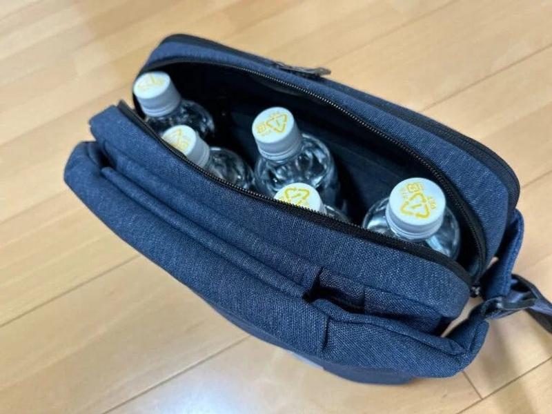 最小限の荷物で快適！iPadも入るショルダーバッグ「QUICK PACK 11
