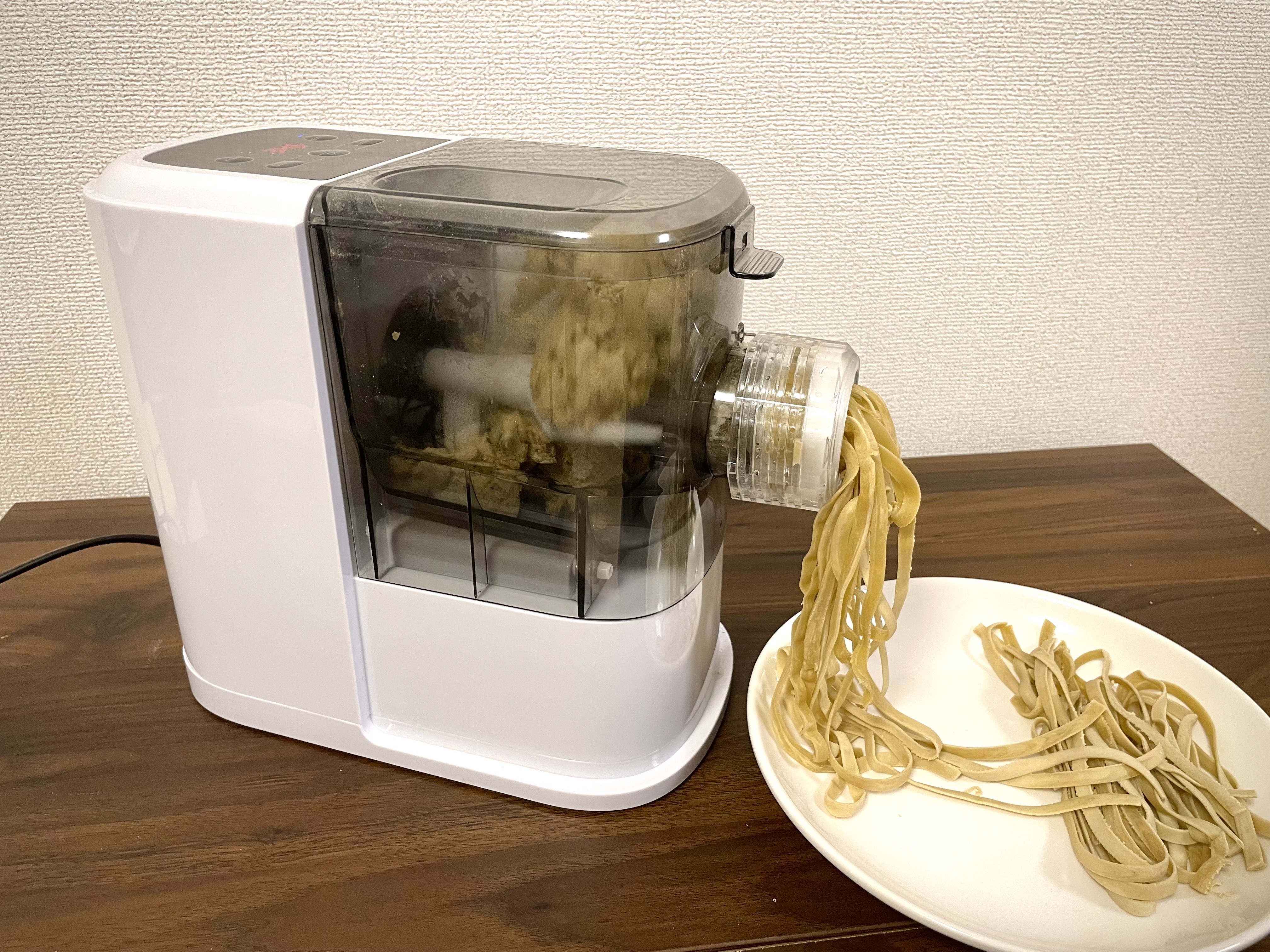 【超美品】全自動生パスタメーカー EF-PM02 モッチモチの生パスタに感激！ コスパ最強の全自動生パスタ