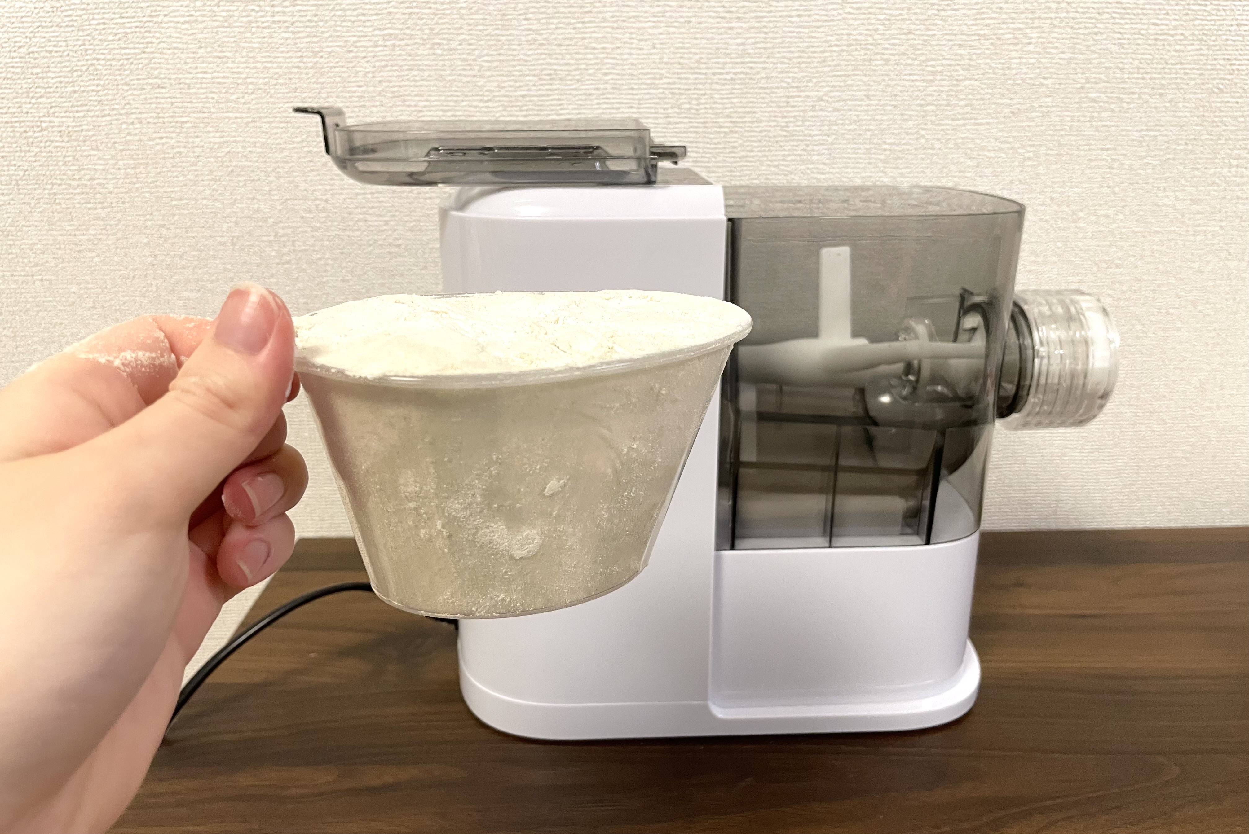モッチモチの生パスタに感激！ コスパ最強の全自動生パスタ