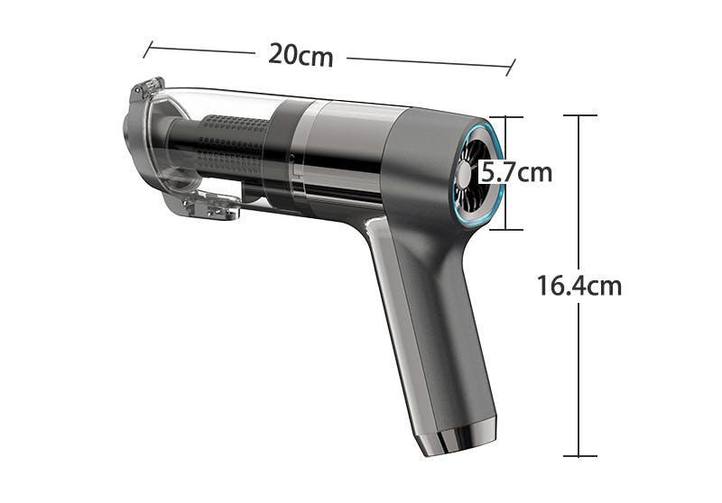 エア噴射と強力吸引！1台2役のコードレスのハンディクリーナーが登場