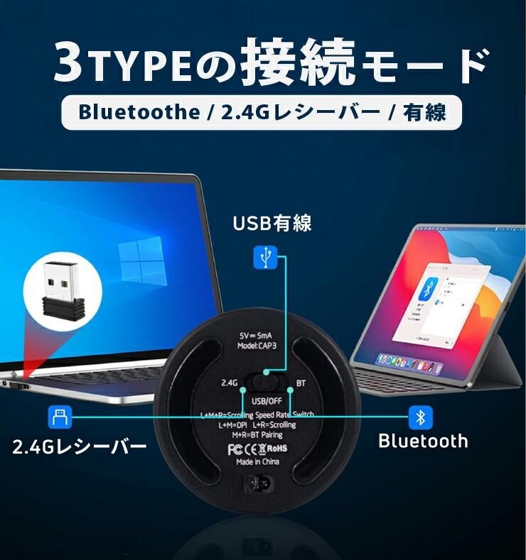 直径わずか4cm…持ち運びに最適すぎる超小型マウス「CapacMouse