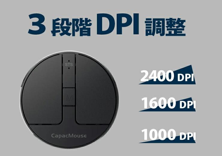 直径わずか4cm…持ち運びに最適すぎる超小型マウス「CapacMouse