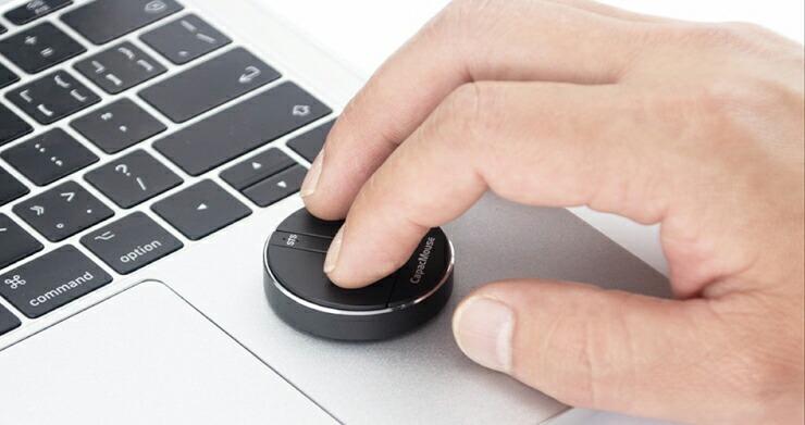 直径わずか4cm…持ち運びに最適すぎる超小型マウス「CapacMouse