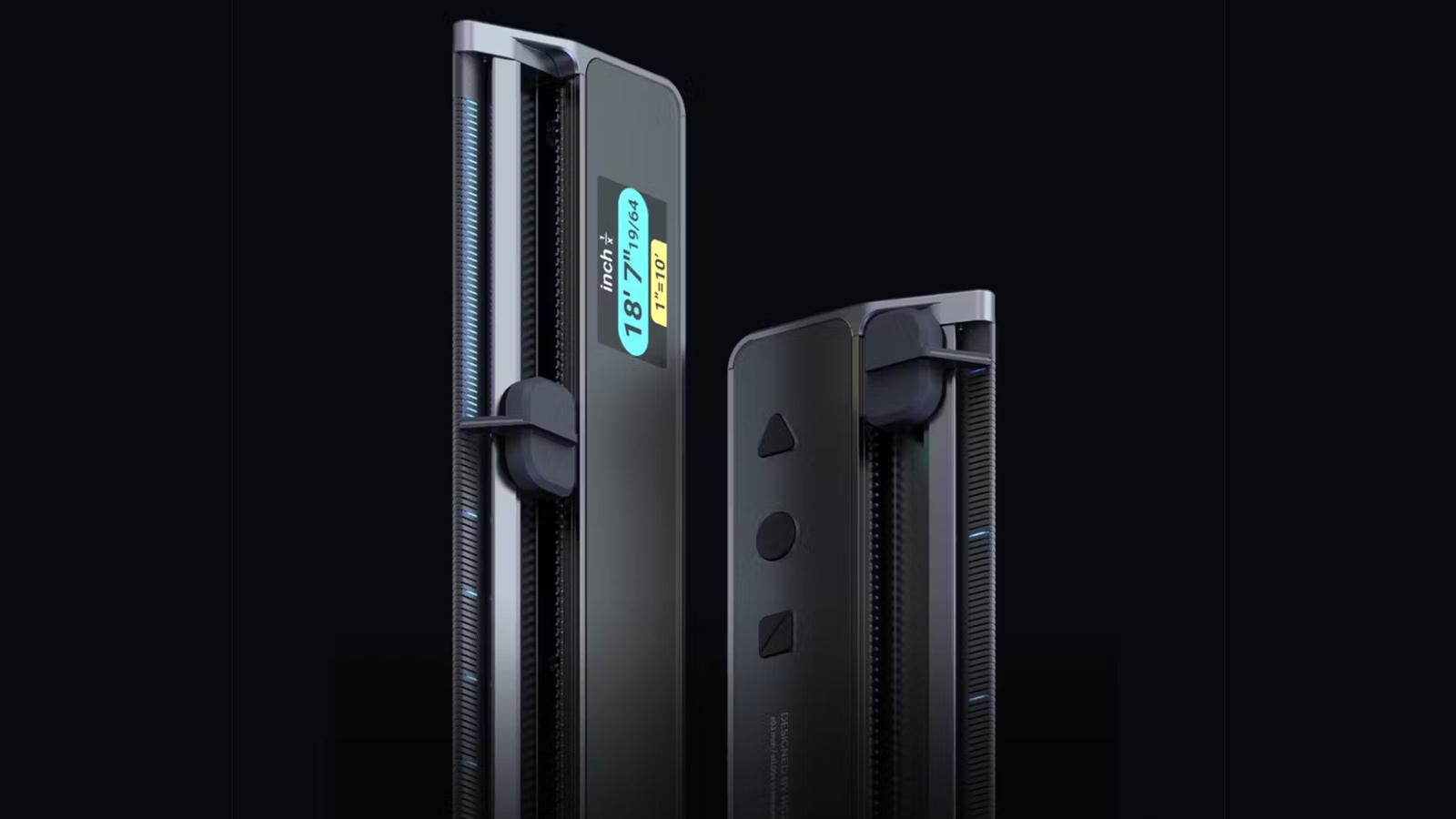 設計のDXにいかが？ 縮尺自動計算やアプリ連携も可能なデジタル定規