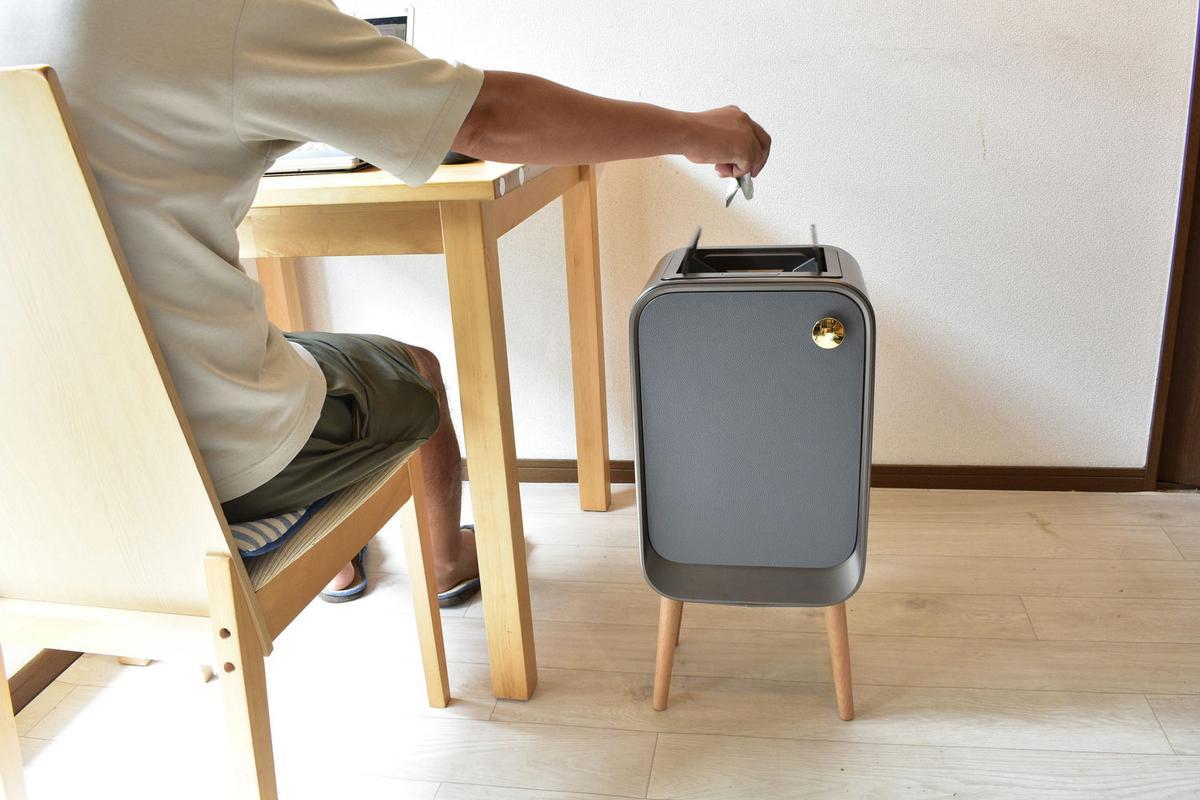 スマート家電の新定番。自動開閉＆オゾン発生機能付きの“見せたくなる