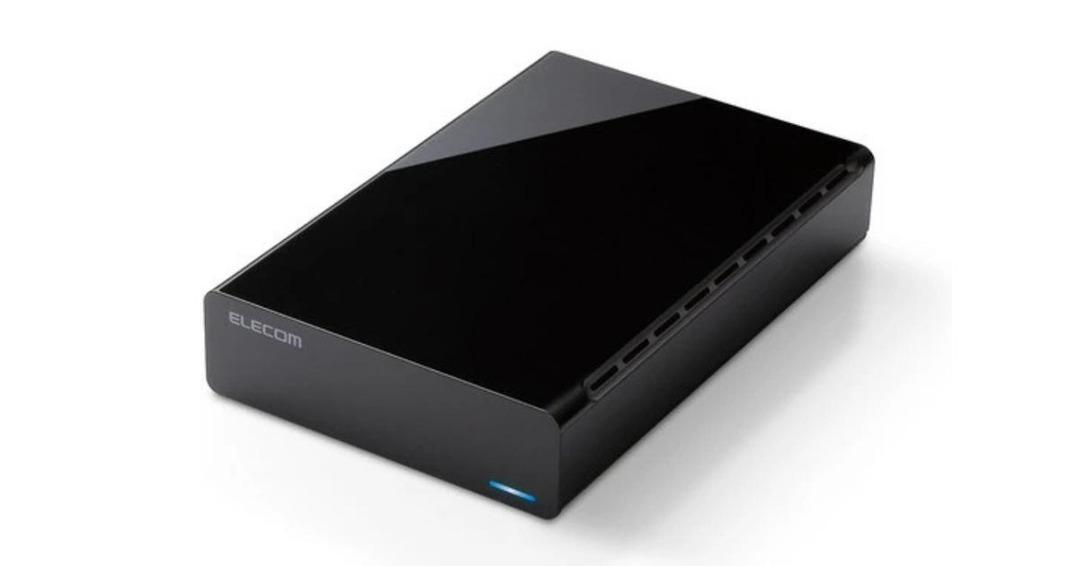【特別値引中！】ELECOM 外付けハードディスク ELD-HTV060UBK TV向け外付けハードディスク - ELD-HTV060UBK