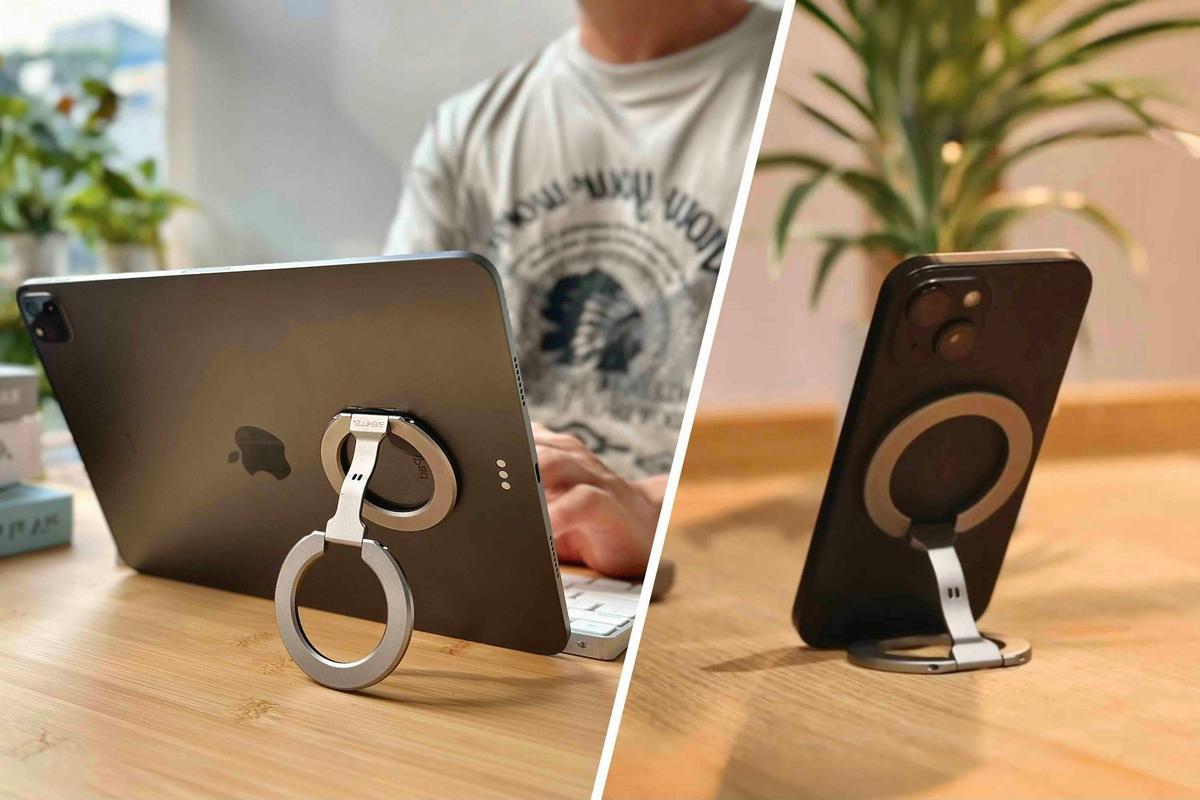 新発想のスマホリング。両面MagSafe対応「Dual Magic Ring」が手放せ