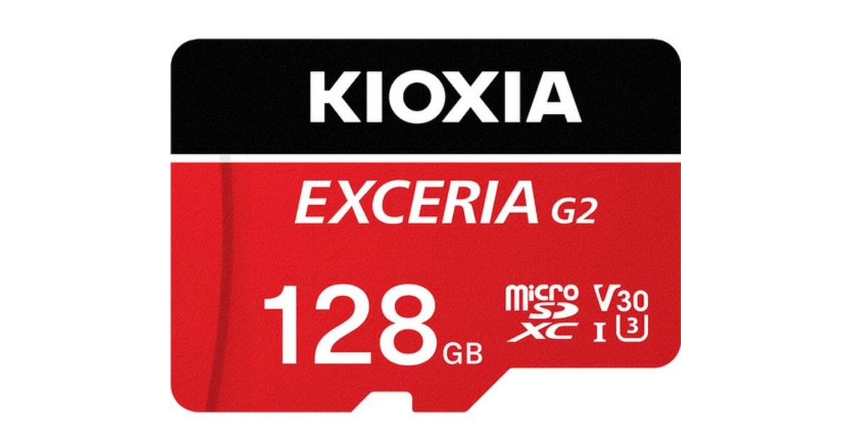 4K映像録画もサクサク。キオクシアの国産microSDの上位モデル【楽天 