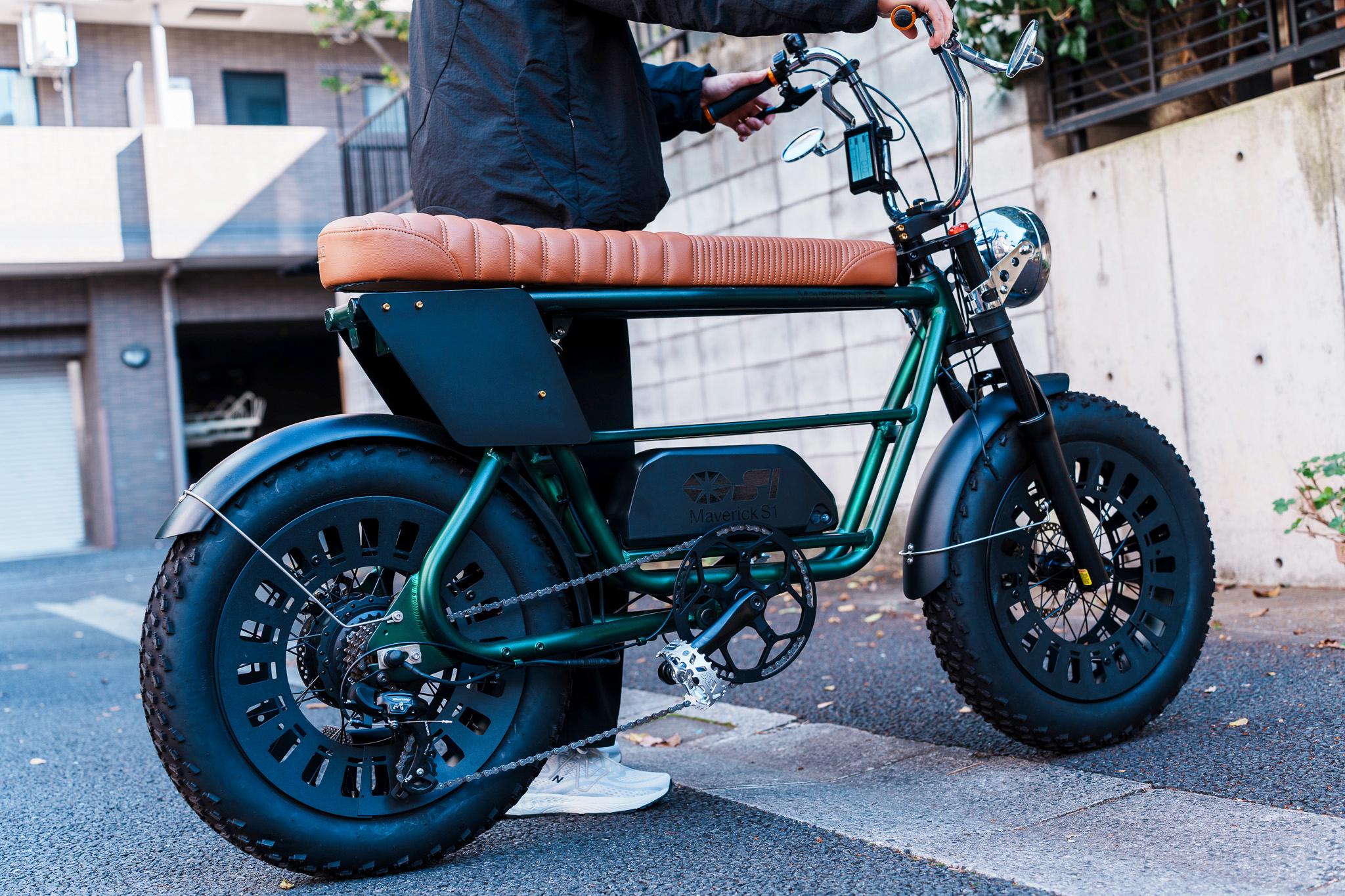 DIYで叶える“世界に一台”の電動自転車。「Maverick S1-350S」は移動も