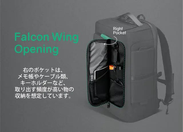 グランド牧場 セレクトセール 33ポケットでいつでも定位置収納！ 整理整頓も捗る防刃 バッグ
