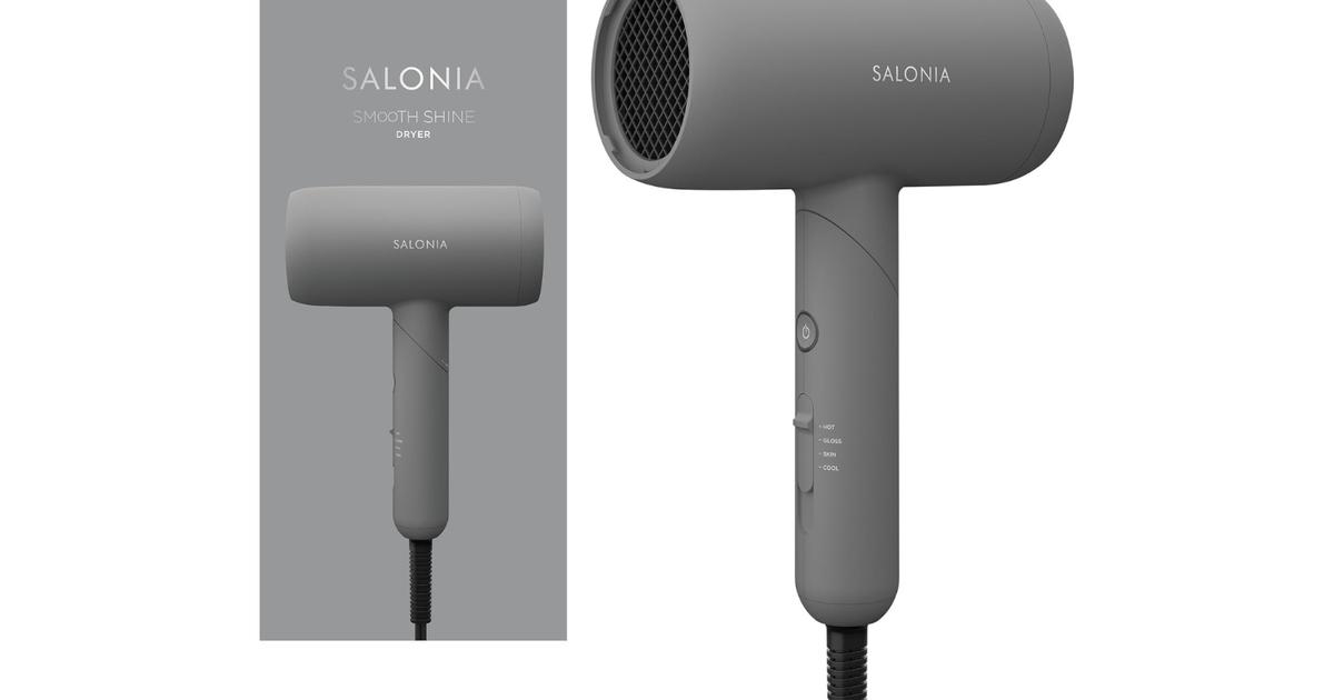低温×速乾でツヤめくシルク髪に。サロニアの大風量ドライヤーが1ヶ月