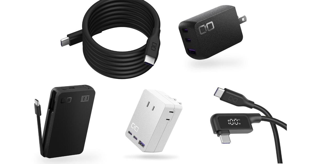 CIO ケーブル・充電器 新品未開封品 絡まらないし荷物にならない。ケーブルも充電器も「ない」のが