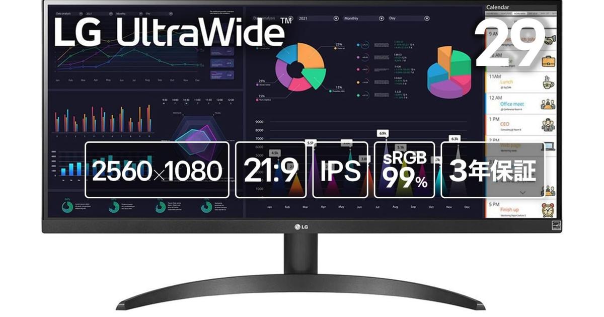 作業効率が上がらない原因、モニターが理由かも？2万円台で効率改善