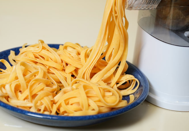 全自動生パスタメーカー EF-PM02 もっちもちの生パスタが10分で！1台で8種類のパスタが【全自動
