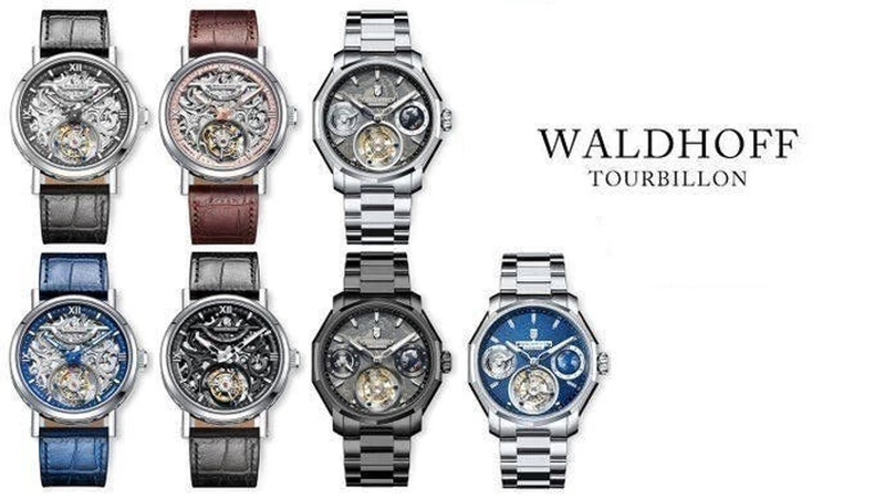 最高峰技術な1本が20万円台で。美しきトゥールビヨン「WALDHOFF 最高峰技術な1本が20万円台で。美しきトゥールビヨン「WALDHOFF
