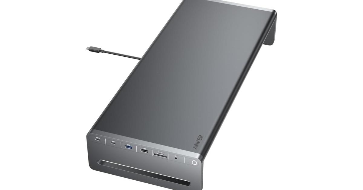 Anker USB-C ハブ モニタースタンド デスク配線がスッキリまとまるAnkerの新作10 in 1モニター