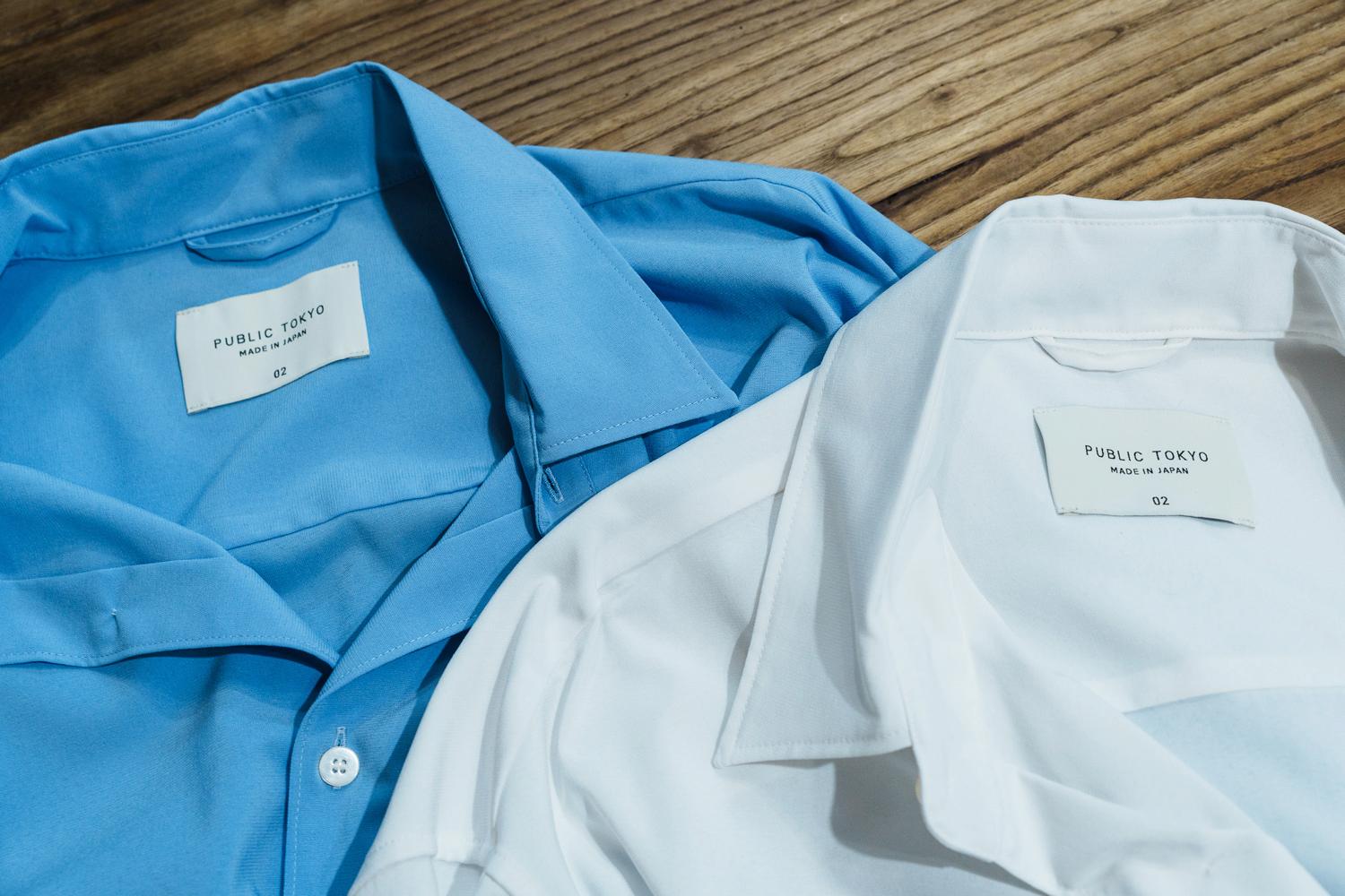 PUBLIC TOKYO×岐阜の老舗工場”がコラボ!黄ばみもシワも寄せ付け PUBLIC TOKYO×岐阜の老舗工場”がコラボ!黄ばみもシワも寄せ付け