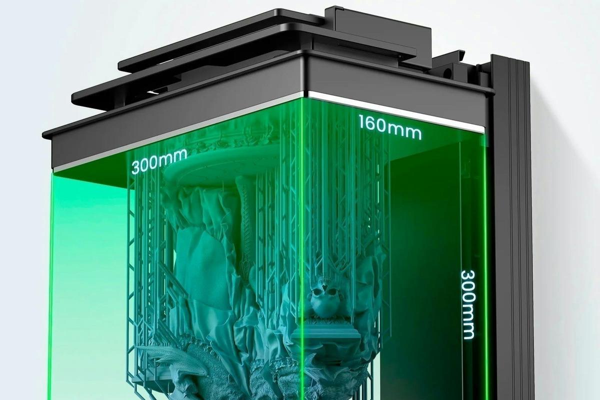 光造形3DプリンターUniFormation GK3 Ultra。16K高解像度で憧れの大型 