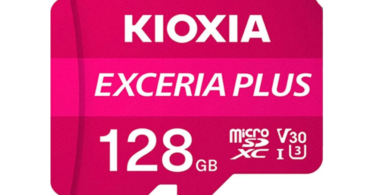 4K映像もサクサク。キオクシア製国産microSDの上位モデルが実質