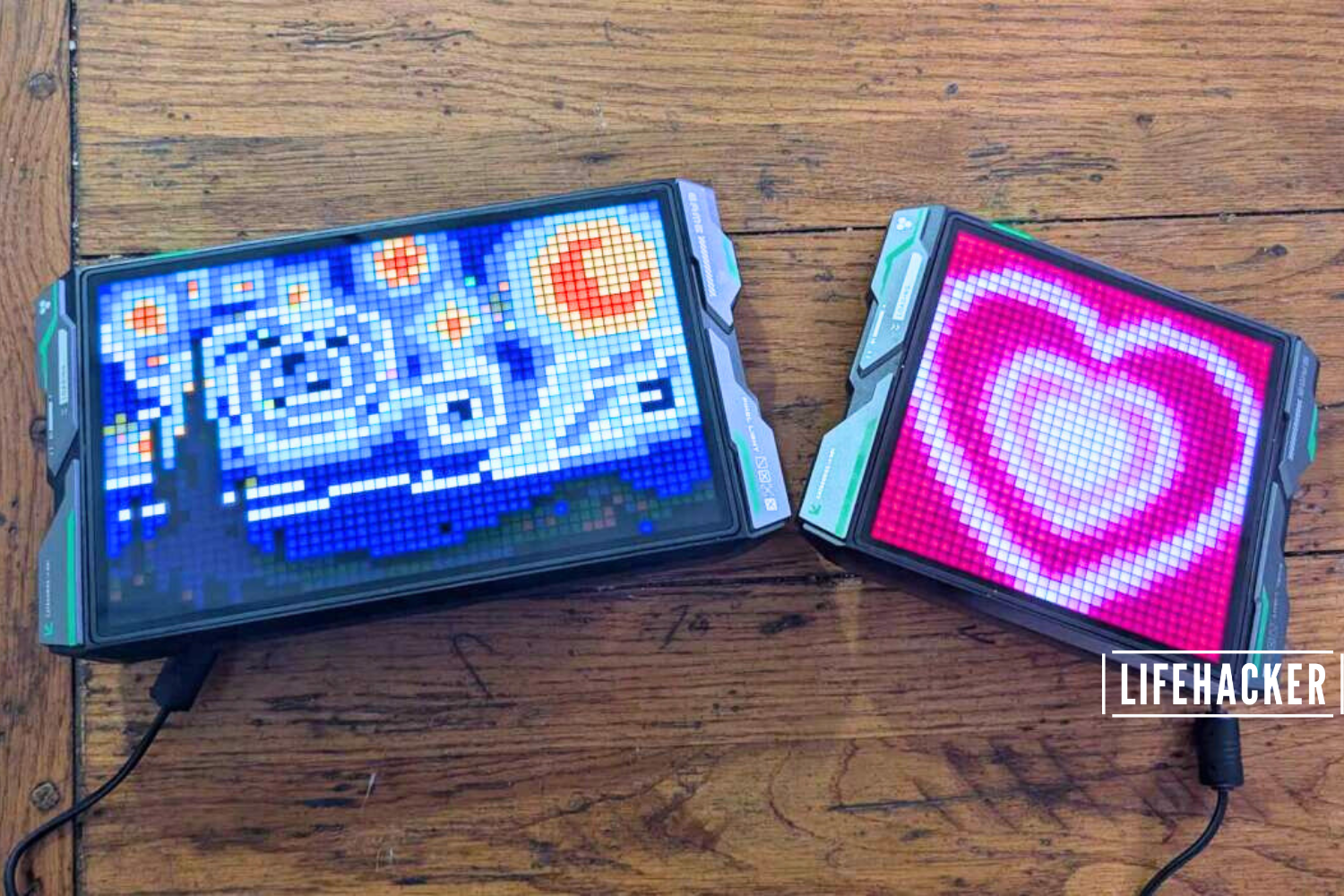 Alliteqwe ビットコイン株式ティッカーモニター、天気デジタルディスプレイクロック、パーソナライズされたGIF画像再生、内蔵ジ  見るだけじゃない、楽しむライト！ ピクセル表示に特化したタブレットの未来 #CES2025 | ライフハッカー・ジャパン