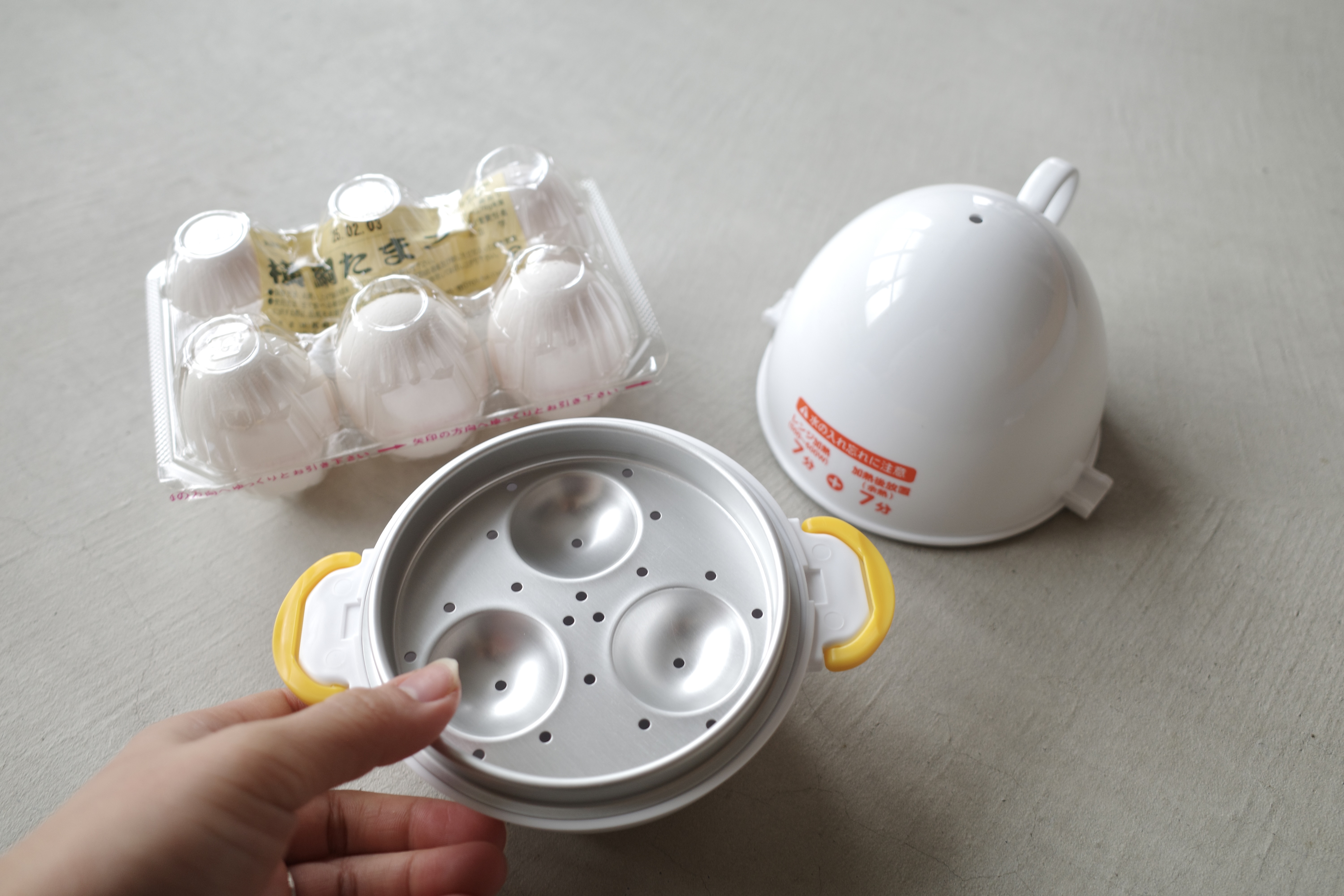 ゆでたまごの固めも半熟もレンジで簡単！曙産業のゆでたまご器がスゴい