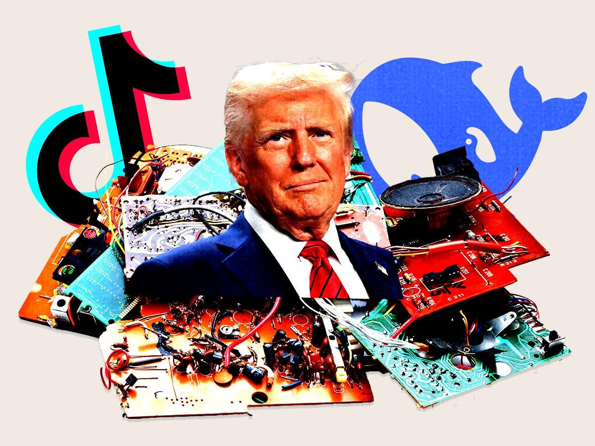 ダイタク トランプ DeepSeekショック、TikTok米国事業の売却先、トランプの利用価値