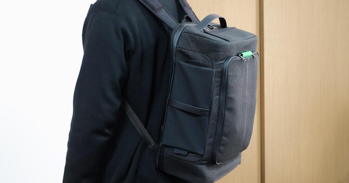 33のポケットで充実の収納性！ 「HubPack33」は荷物が多い人にも助かる 