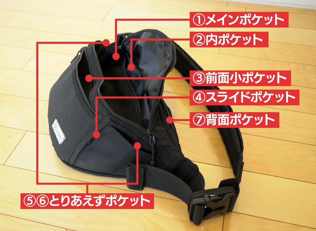 ショルダーバッグと抱っこ紐が合体！ 子育てグッズもしっかり